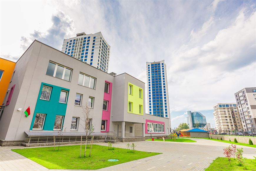 Прямо у домов "Гоген" и "Рафаэль" – уже готовый детский сад Прямо у домов "Гоген" и "Рафаэль" – уже готовый детский сад