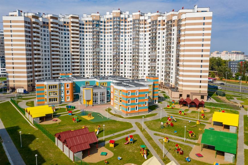 Детский сад с бассейном Детский сад с бассейном