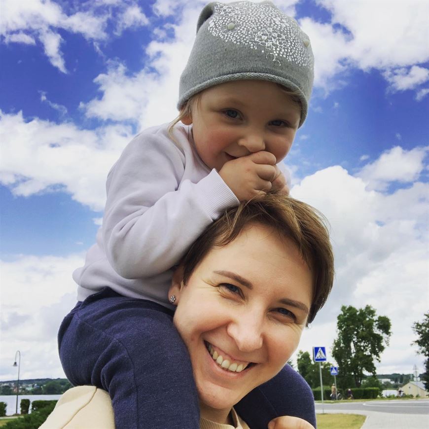 Ирина Василевская с дочкой Ирина Василевская с дочкой