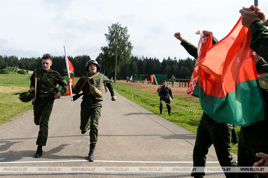 Финиш прапорщика Дмитрия Кухаронка