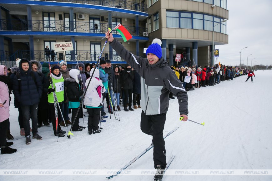 Соревнования по лыжным гонкам Брестская лыжня, фото из архива Соревнования по лыжным гонкам Брестская лыжня, фото из архива