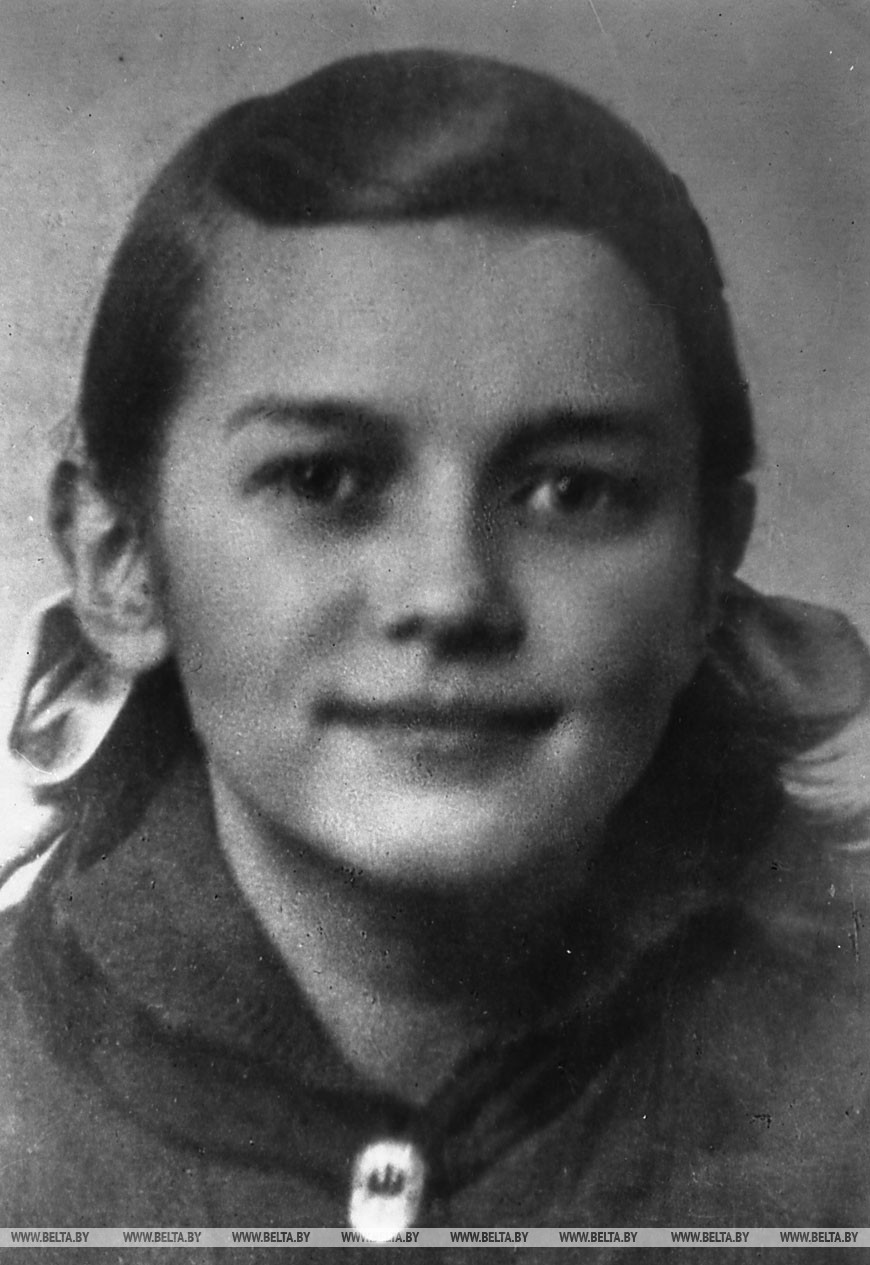 Член Обольской комсомольской подпольной организации Зина Портнова. Расстреляна в 1944 году