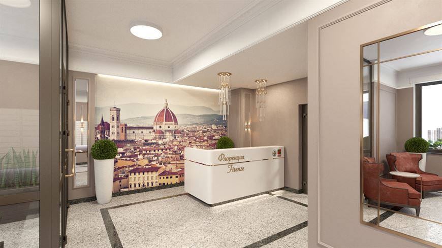 Лобби дома "Флоренция" Лобби дома "Флоренция"