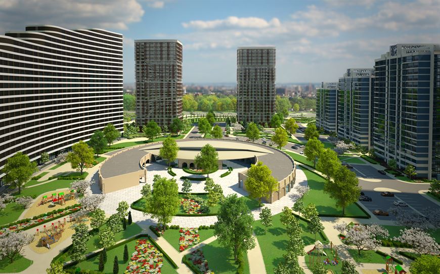 Знаковый объект комплекса – новый большой городской парк