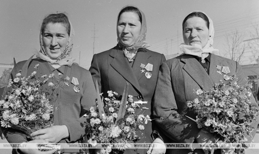 Женщины-передовики Герои Социалистического труда, 1968 год