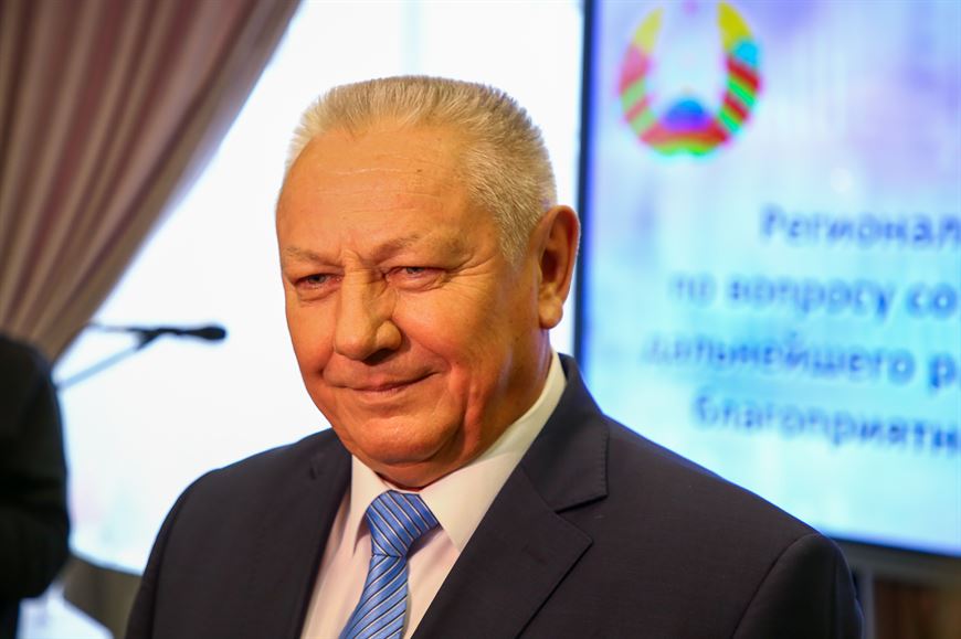 Генеральный директор ОАО "Могилевхимволокно" Петр Рудник