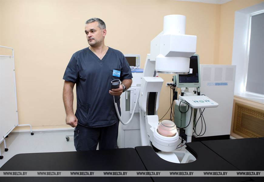 Заведующий отделением ударно-волнового дробления камней Руслан Кабаев