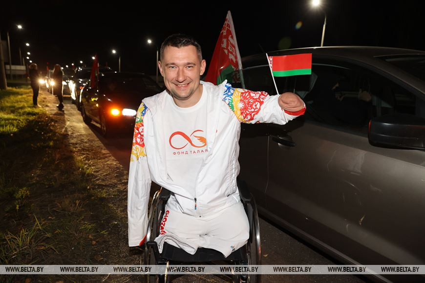 Участник автопробега Алексей Талай Участник автопробега Алексей Талай