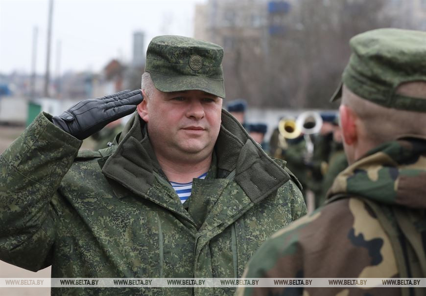 Командир бригады Алексей Елфимов
