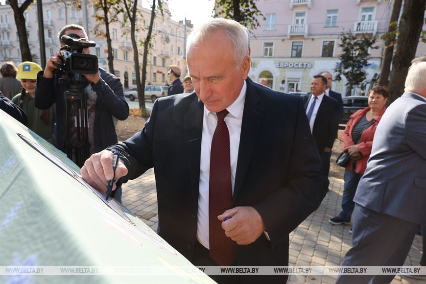 Председатель Витебского облисполкома Николай Шерстнев Председатель Витебского облисполкома Николай Шерстнев