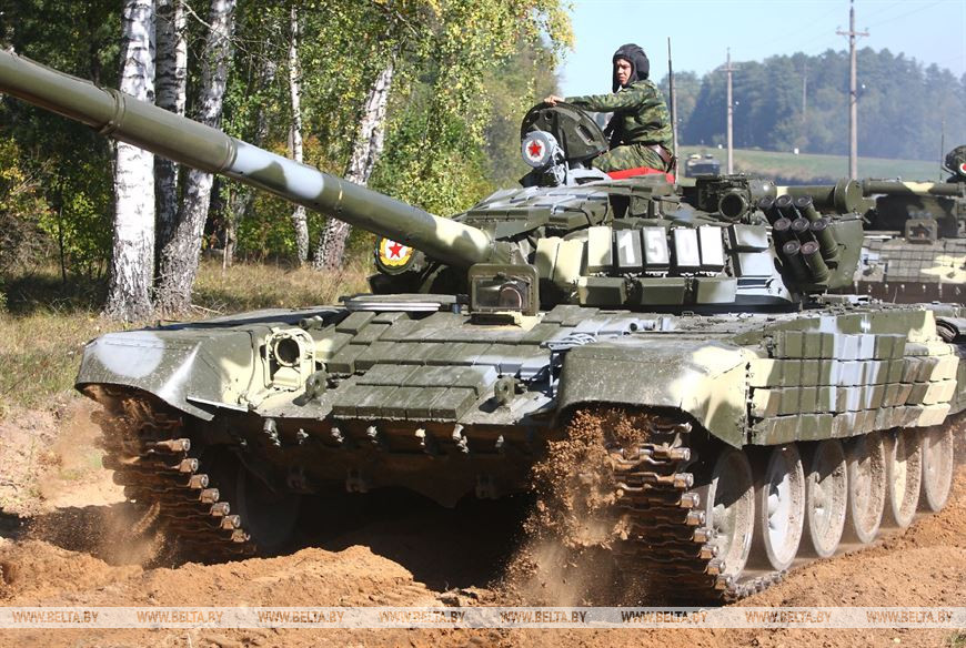 Оперативные учения вооруженных сил Беларуси и России "Запад-2013"