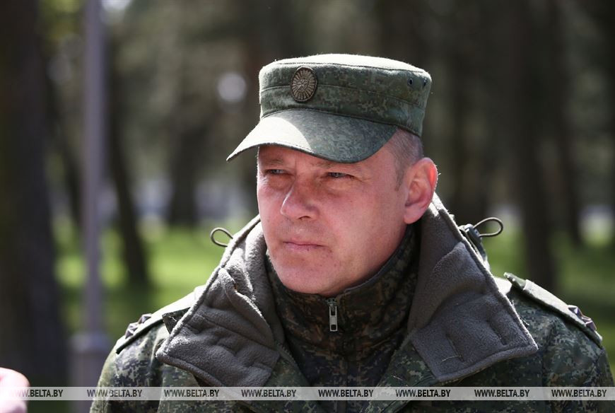 Командир 6-й отдельной гвардейской механизированной бригады гвардии полковник Вадим Суров