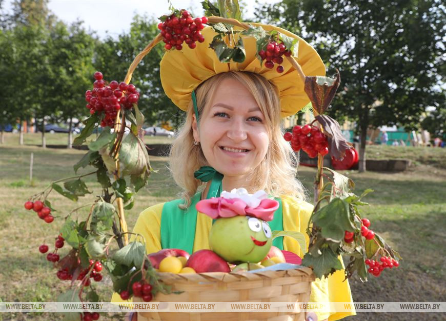 Участница экофеста Анна Мироненко из Гомельского сельсовета Участница экофеста Анна Мироненко из Гомельского сельсовета