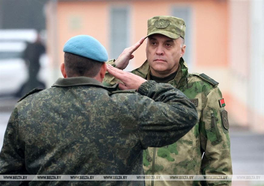 Начальник Генерального штаба - первый заместитель министра обороны Беларуси генерал-майор Александр Вольфович