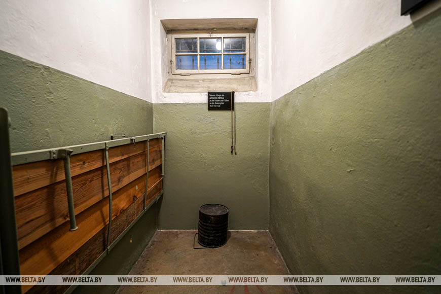 Одна из одиночных камер, где пытали и убивали узников