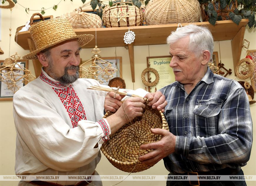Василий Симанкович вместе со своим учеником Виктором Камышевым