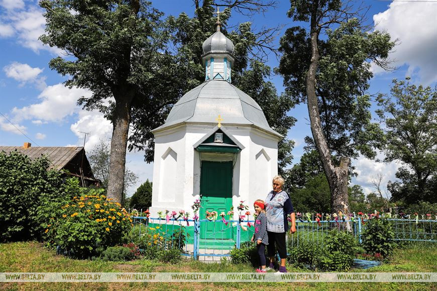Часовня Святого Георгия в деревне Колбы Часовня Святого Георгия в деревне Колбы