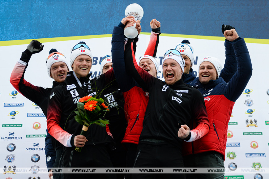 Мужская сборная Норвегии выиграла зачет Кубка Наций Кубка IBU