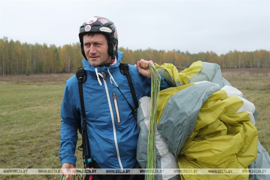 Участник соревнований из Минска Евгений Вихор Участник соревнований из Минска Евгений Вихор