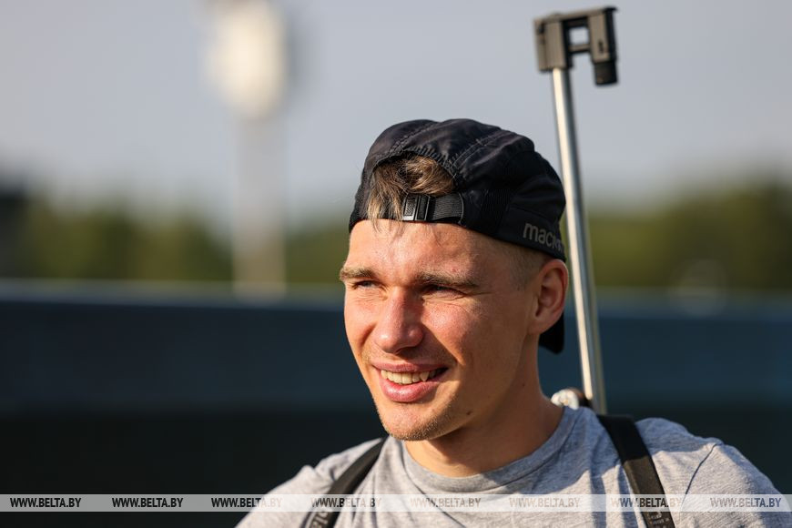 Капитан мужской сборной Антон Смольский