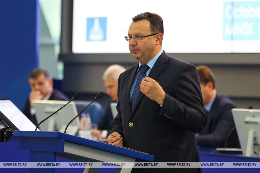 Исполняющий обязанности министра здравоохранения Республики Беларусь Дмитрий Пиневич