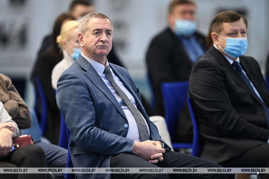 Главный тренер национальной сборной по легкой атлетике Юрий Моисевич