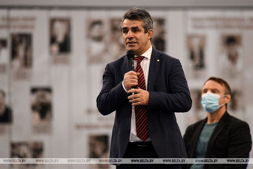 Председатель Белорусской федерации борьбы Командар Маджидов