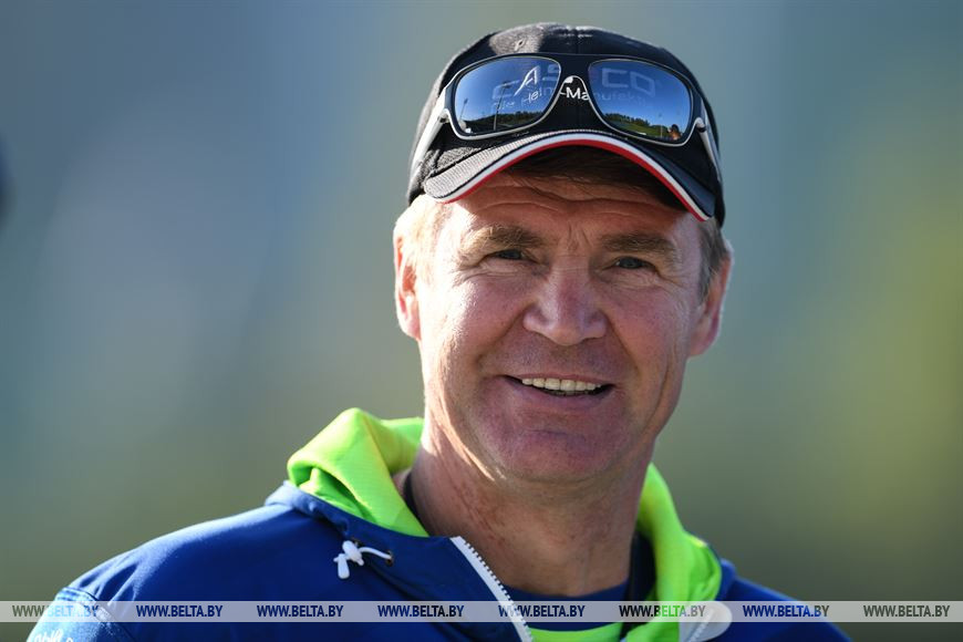 Старший тренер мужской сборной Андрей Падин Старший тренер мужской сборной Андрей Падин