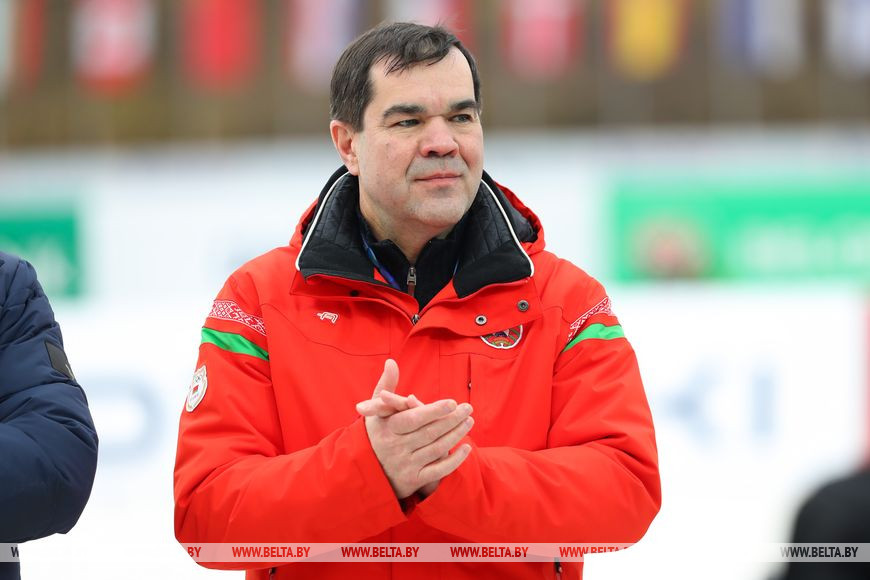 Председатель Наблюдательного совета Белорусской федерации биатлона Валерий Вакульчик