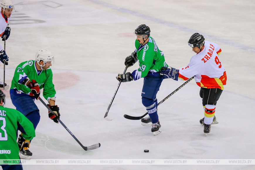 Сборная Балкан обыграла китайских хоккеистов на Рождественском турнире в Минске