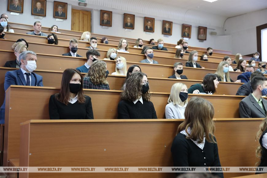 Студенты Брестского государственного университета имени А.С.Пушкина