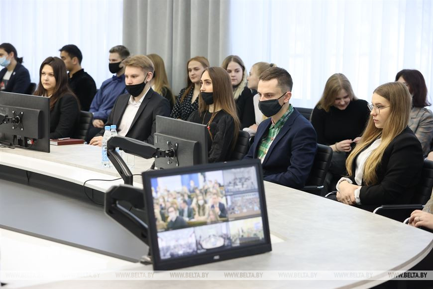 Студенты Витебского государственного университета им. П.М.Машерова