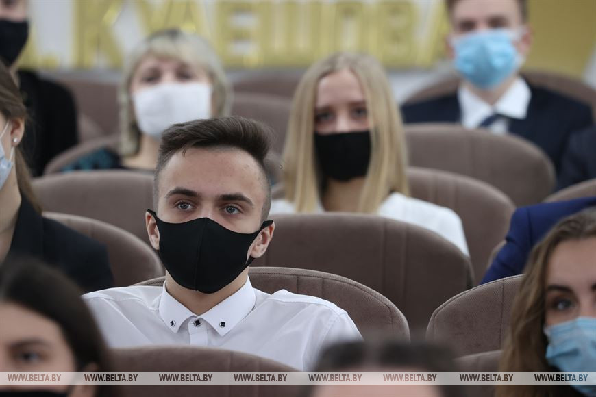 Студенты Могилевского государственного университета имени А.А.Кулешова