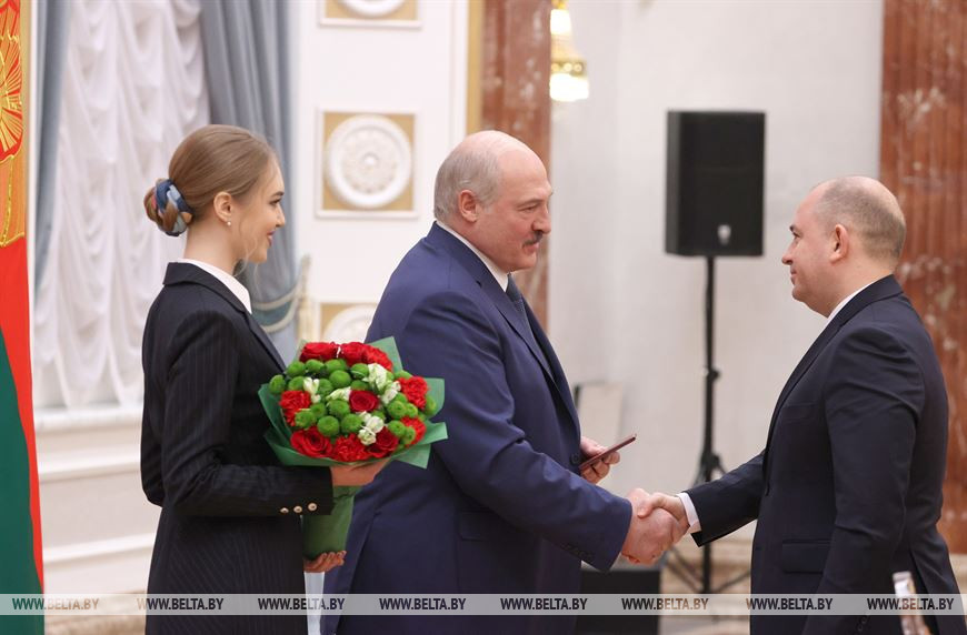 Александр Лукашенко и Дмитрий Данилов