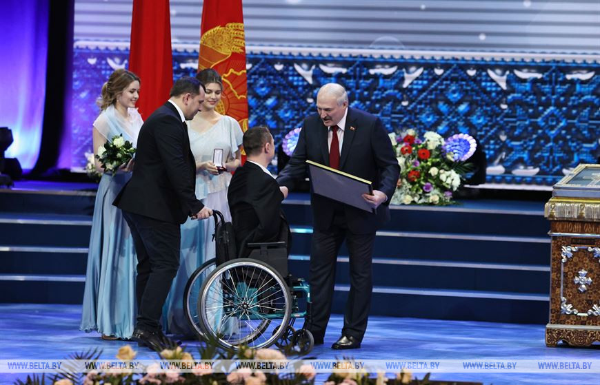 Спецпремии "Белорусский спортивный Олимп" удостоен директор Местного благотворительного фонда имени Алексея Талая, член национальной команды Республики Беларусь по инваспорту Алексей Талай