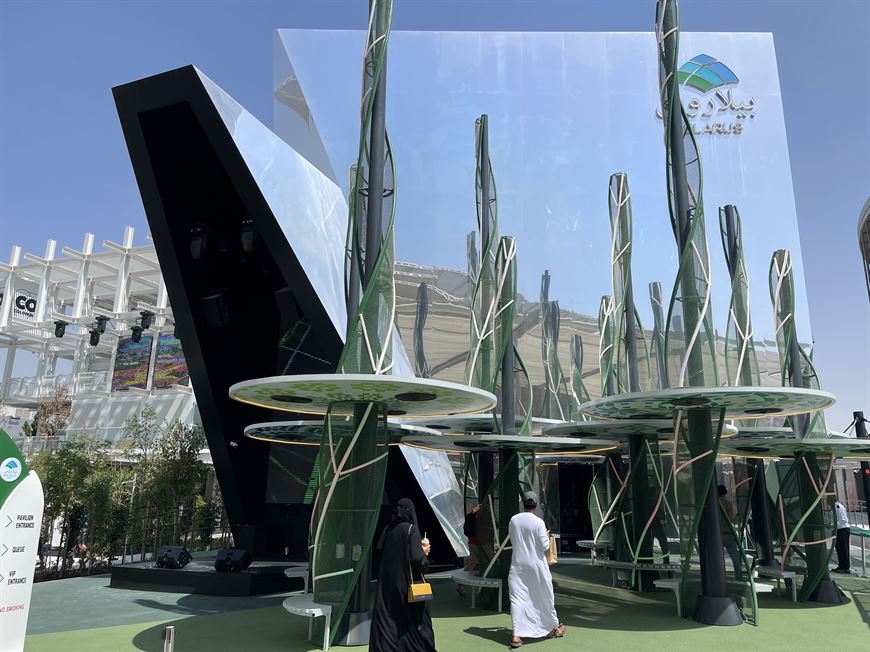 Тема белорусского павильона – "Лес технологий будущего" Тема белорусского павильона – "Лес технологий будущего"