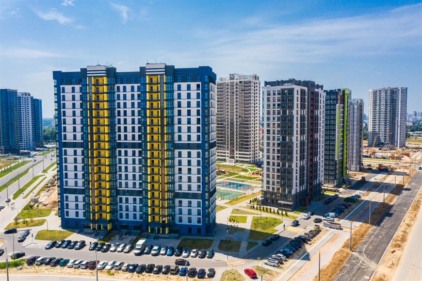 Квартал "Африка" с высоты птичьего полета Квартал "Африка" с высоты птичьего полета