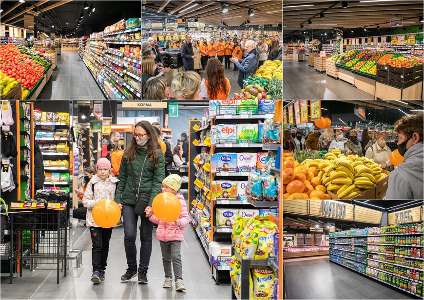 Фото с открытия нового супермаркета в Minsk World Фото с открытия нового супермаркета в Minsk World