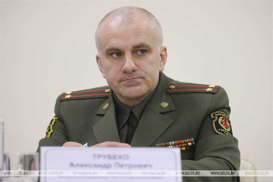 Командир 52 отдельного специализированного поискового батальона подполковник Александр Трубеко