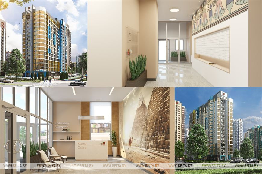 Строящийся дом "Каир" в квартале "Африка" Строящийся дом "Каир" в квартале "Африка"