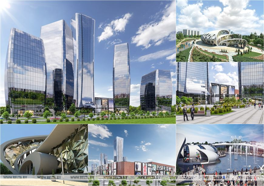 Экономическим сердцем комплекса станет Международный финансовый центр Экономическим сердцем комплекса станет Международный финансовый центр