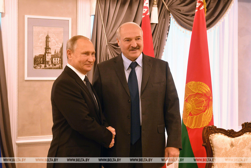 Александр Лукашенко и Владимир Путин. Могилев, 2018 год Александр Лукашенко и Владимир Путин. Могилев, 2018 год