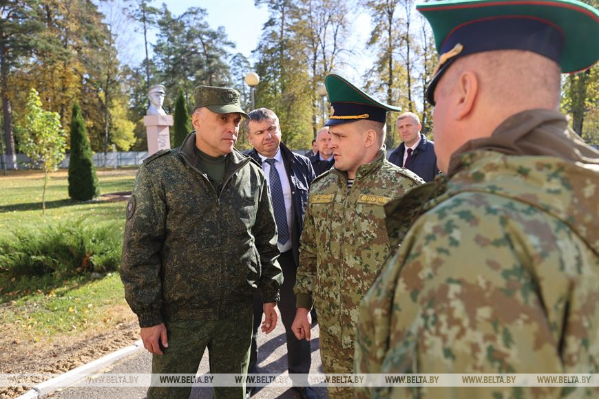 Государственный секретарь Совета безопасности Александр Вольфович посетил пункт упрощенного пропуска "Переров" в Каменецком районе