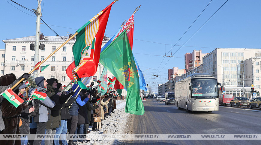 Делегаты от Витебской области отправились на Всебелорусское народное собрание в столицу Делегаты от Витебской области отправились на Всебелорусское народное собрание в столицу