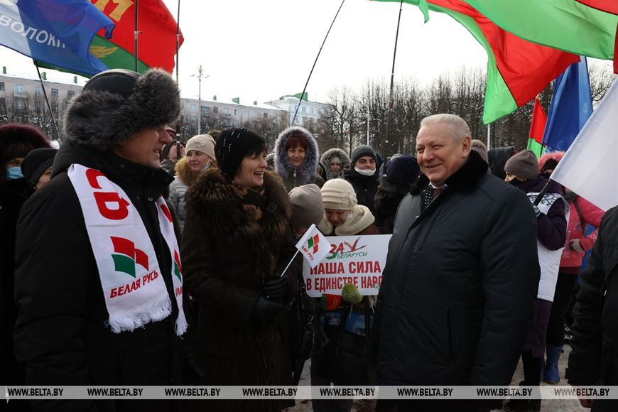 Делегаты Могилевской области едут на Всебелорусское народное собрание в Минск Делегаты Могилевской области едут на Всебелорусское народное собрание в Минск