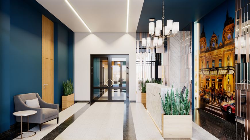 Лобби дома "Монако"