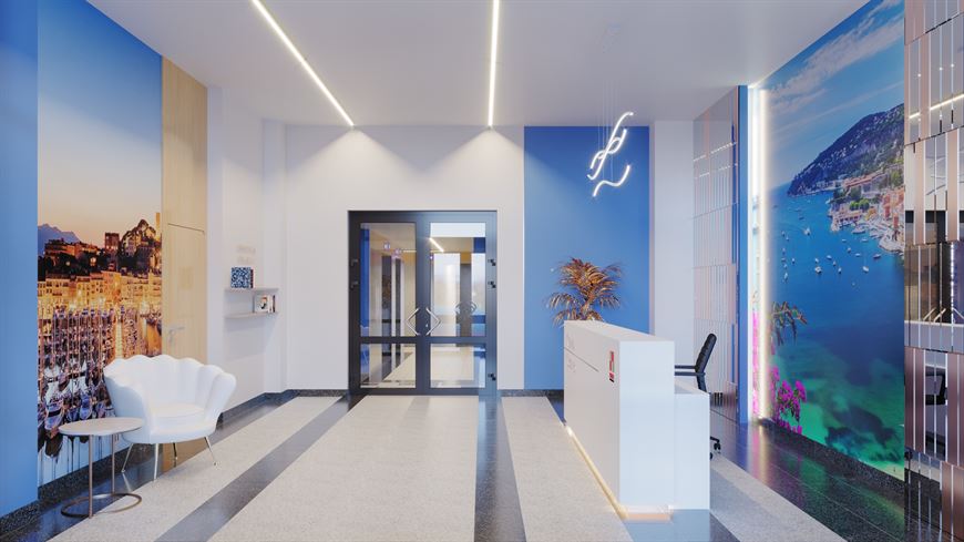 Лобби дома "Канны"