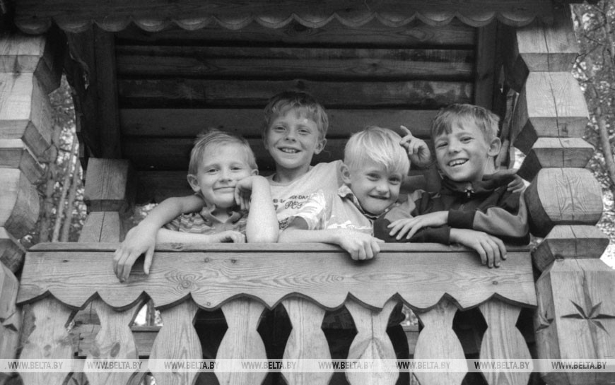 Детский оздоровительный центр «Боровичок» Дятловского района Гродненской области, 1994 год Детский оздоровительный центр «Боровичок» Дятловского района Гродненской области, 1994 год