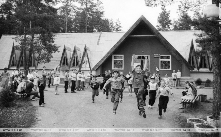 Детский оздоровительный центр "Боровичок" Дятловского района Гродненской области, 1994 год Детский оздоровительный центр "Боровичок" Дятловского района Гродненской области, 1994 год