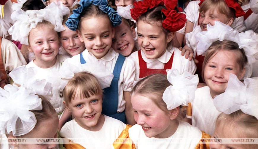 Фотоэтюд к Международному Дню защиты детей, 1990 год Фотоэтюд к Международному Дню защиты детей, 1990 год